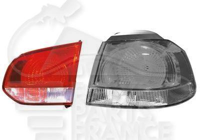 FEU ARD INT ROUGE Pour VOLKSWAGEN GOLF 6 - VO059 11/08→10/12