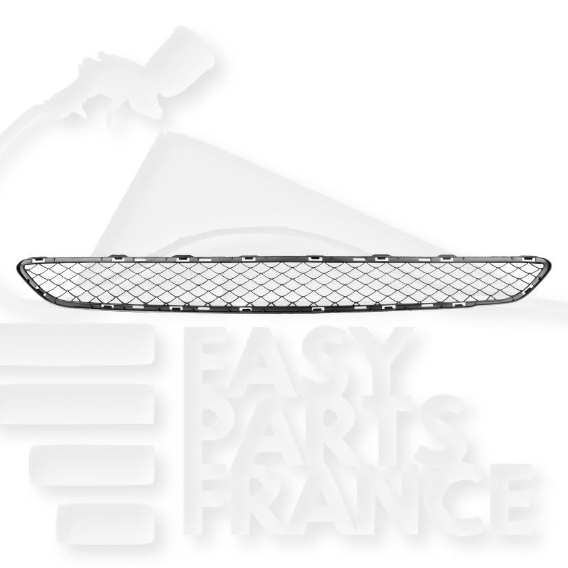 GRILLE DE PC AV CENTRALE INF NOIRE Pour MERCEDES CLASSE GLE SUV - W166 - ME381 03/15→