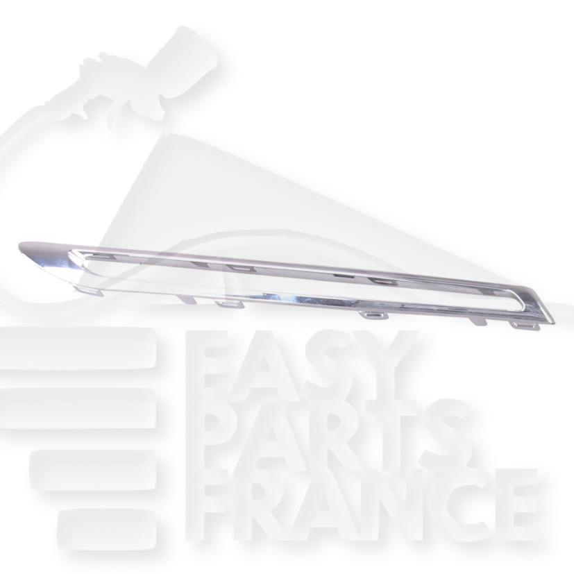 MOULURE DE GRILLE DE CALANDRE D CHROMEE Pour MERCEDES CLASSE GLE COUPE C292 - ME380 03/15→