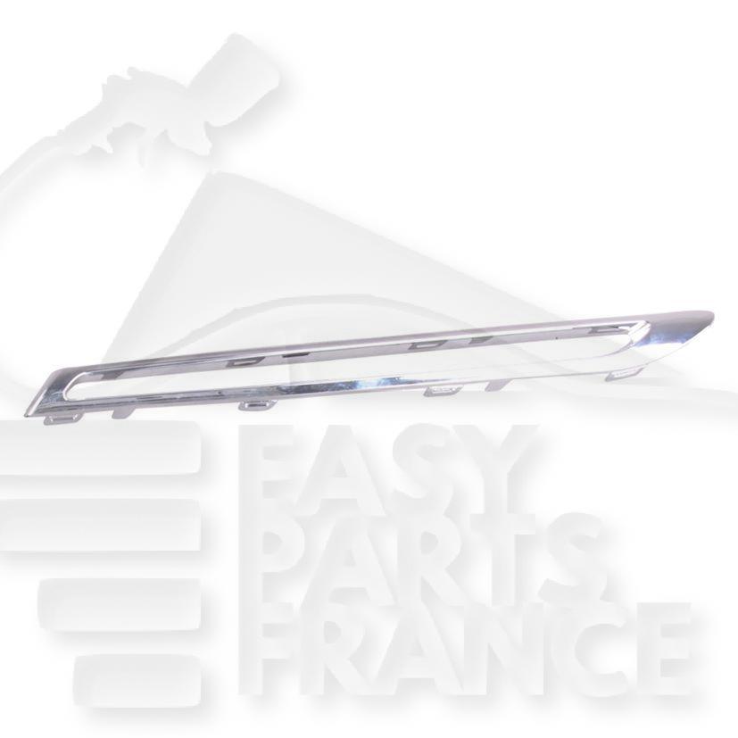 MOULURE DE GRILLE DE CALANDRE G CHROMEE Pour MERCEDES CLASSE GLE COUPE C292 - ME380 03/15→