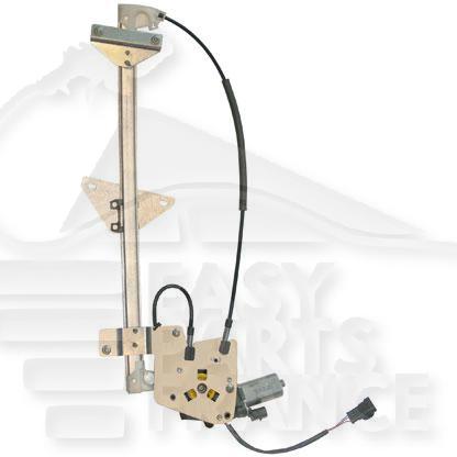 LEVE VITRE AVG ELECT 4 PTES Pour HONDA JAZZ - HD112 01/11→09/15