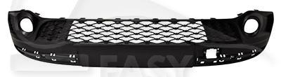 GRILLE CENTRALE DE PC AV NOIRE - POP/START Pour FIAT 500 L - FT017 06/17→