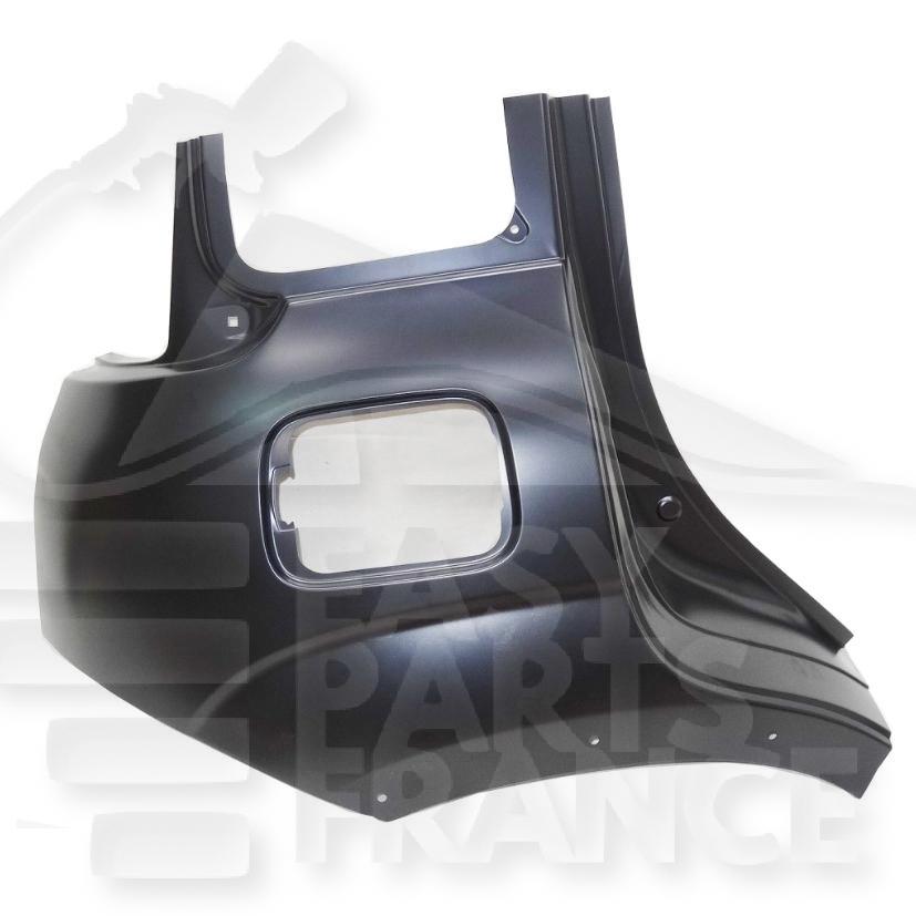 AILE ARD A/TROUS MOULURE Pour FIAT PANDA - FT154 03/12→