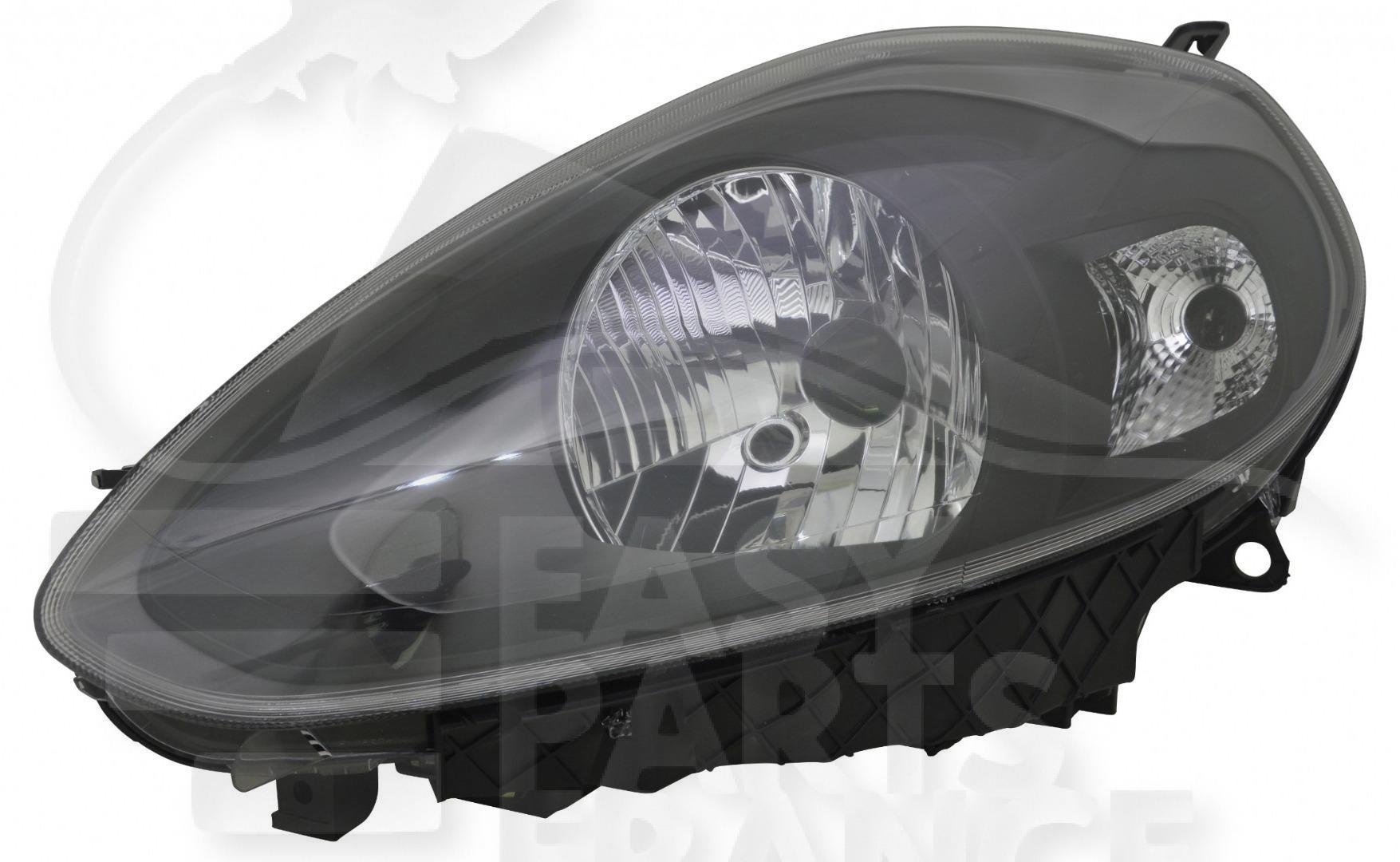 OPT G H4 ELECT A/MOTEUR F/NOIR Pour FIAT PUNTO - FT166 01/12→