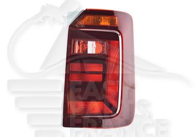 FEU ARD FUME - HAYON Pour VOLKSWAGEN CADDY CARGO/VAN - VO223 05/15→08/20