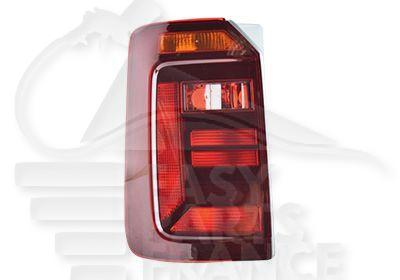FEU ARG FUME - HAYON Pour VOLKSWAGEN CADDY CARGO/VAN - VO223 05/15→08/20