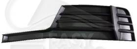 GRILLE DE PC AVG NOIRE Pour AUDI A3 -3/5 PTES - AD050 02/16→04/20