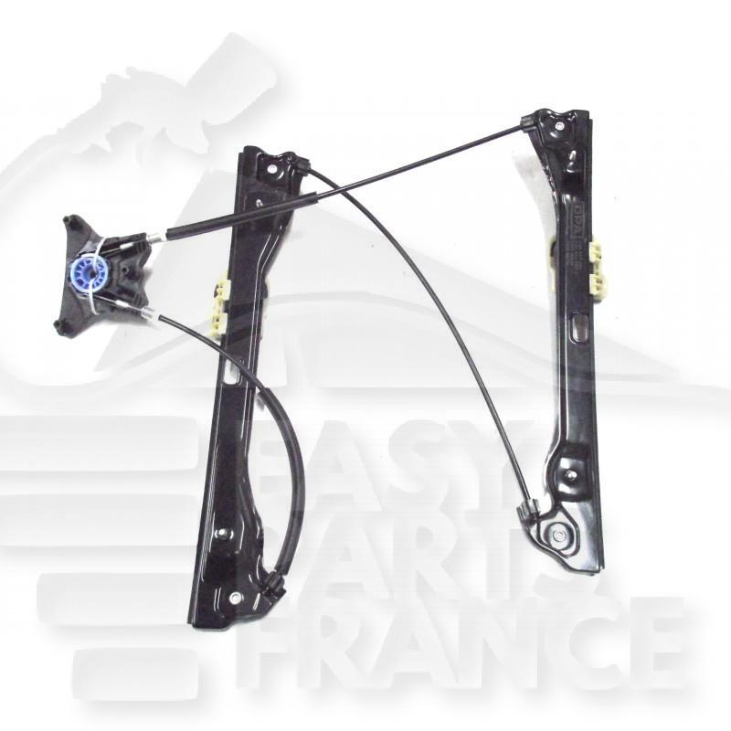 MECANISME DE LEVE VITRE AVD ELECT Pour SKODA RAPID - SK082 09/16→11/18
