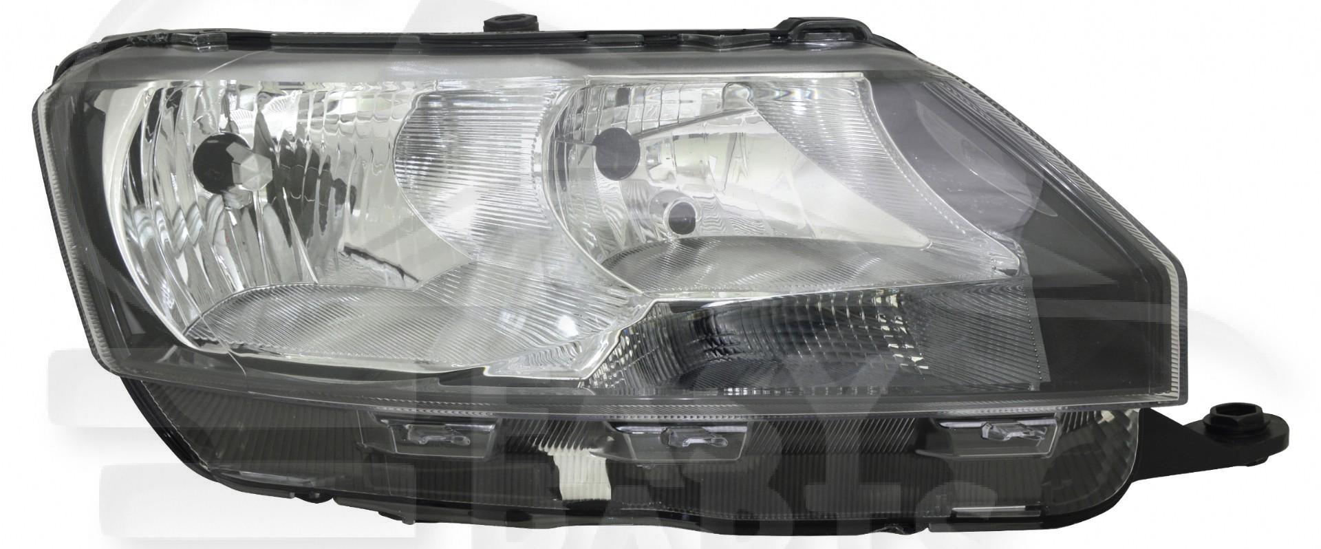 OPT D H7+H15 ELECT A/MOTEUR Pour SKODA RAPID - SK082 09/16→11/18