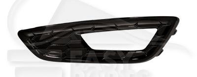 GRILLE DE PC AVD A/EMPL AB NOIRE MOD. ZETEC S - SPORT Pour FORD FOCUS - FD062 10/14→06/18