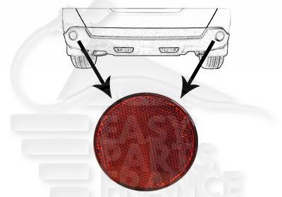 REFLECTEUR ARD - ARG Pour NISSAN JUKE - NS061 06/14→07/19
