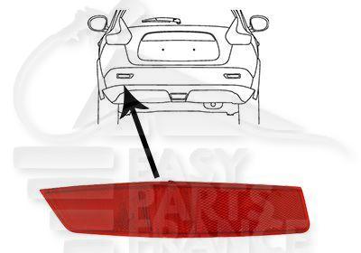 REFLECTEUR ARG Pour NISSAN X TRAIL T32 - NS264 06/17→