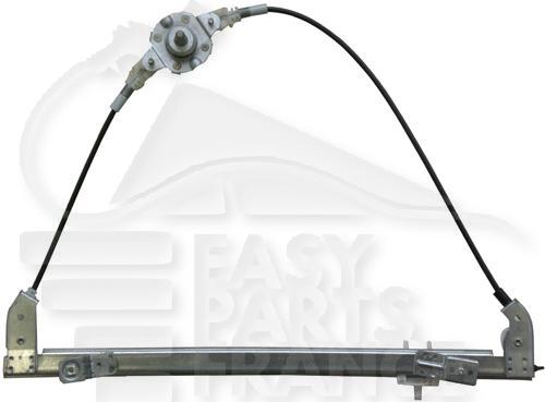 LEVE VITRE AVD MANUEL 2/4 PTES Pour FIAT DOBLO - FT073 01/15→05/22