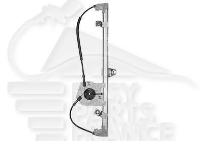 MECANISME DE LEVE VITRE ELECT AVG 2/4 PTES Pour OPEL COMBO - OP058 12/11→08/18