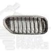 GRILLE DE CALANDRE D CHROMEE/NOIRE/CHROMEE Pour BMW S5 G30/G31- BM270 02/17→
