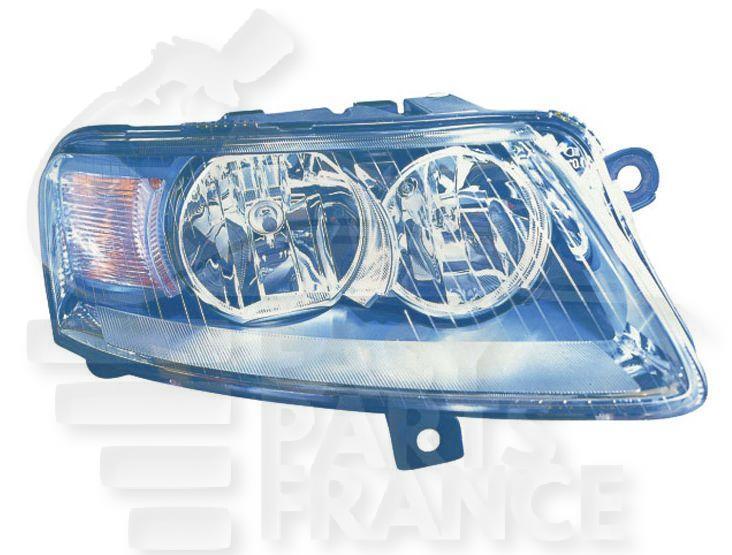 OPT D H1+H7 ELECT S/MOTEUR Pour AUDI A6 - AD093 05/04→09/08