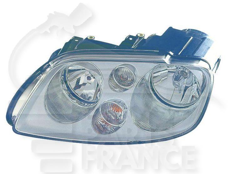 OPT G H7+H7 ELECT A/MOTEUR F/CHROME Pour VOLKSWAGEN CADDY - VO221 03/04→09/10