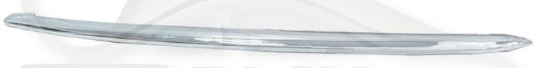 MOULURE CHROMEE DE GRILLE CENTRALE DE PC AV Pour MINI MINI R56/R57 - MN026 01/11→12/14