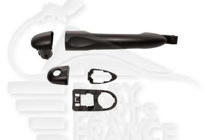 POIGNEE DE PTE EXT AVD NOIRE Pour RENAULT MEGANE - RN104 11/08→02/12