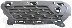 GRILLE DE PC AVD NOIRE Pour LAND ROVER EVOQUE - LD061 04/15→