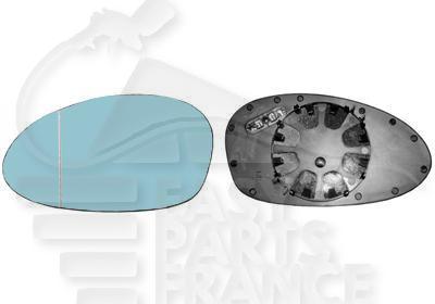 GLACE DE RETRO D CHAUF BLEU Pour BMW S1 E87/E81 - BM010 08/04→04/07