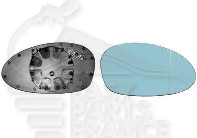 GLACE DE RETRO G CHAUF BLEU Pour BMW S1 E87/E81 - BM010 08/04→04/07