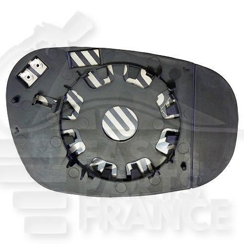 GLACE DE RETRO G CHAUF BLEU - 10/09→ Pour BMW S1 E87/E81 LCI - BM011 05/07→01/11