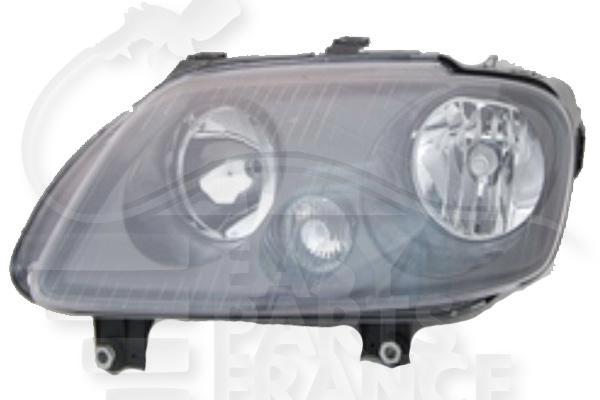 OPT G H1+H7 ELECT A/MOTEUR F/NOIR Pour VOLKSWAGEN TOURAN - VO190 02/03→12/06