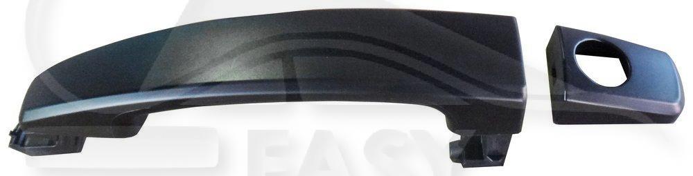 POIGNEE DE PTE AVG A PEINDRE A/TROU BARILLET Pour OPEL CORSA D - OP067 02/11→