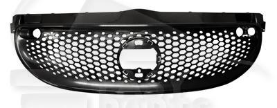 GRILLE DE CALANDRE NOIRE Pour SMART FORFOUR - MC015 09/14→