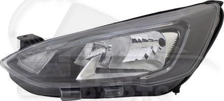 OPT G H7+H1 LED ELECT A/MOTEUR F/NOIR Pour FORD FOCUS - FD063 07/18→03/22