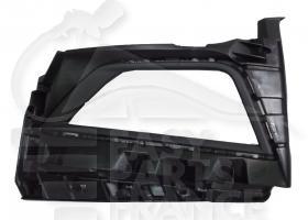 GRILLE DE PC AVD A/EMPL AB NOIRE Pour VOLKSWAGEN POLO - VO140 09/17→04/21