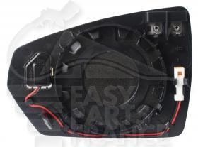 GLACE DE RETRO D CHAUF Pour VOLKSWAGEN POLO - VO140 09/17→04/21