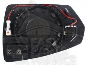 GLACE DE RETRO D CHAUF & BDS Pour VOLKSWAGEN POLO - VO140 09/17→04/21