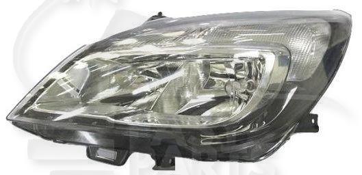 OPT G H7+H1 ELECT A/MOTEUR Pour OPEL MERIVA - OP103 04/13→