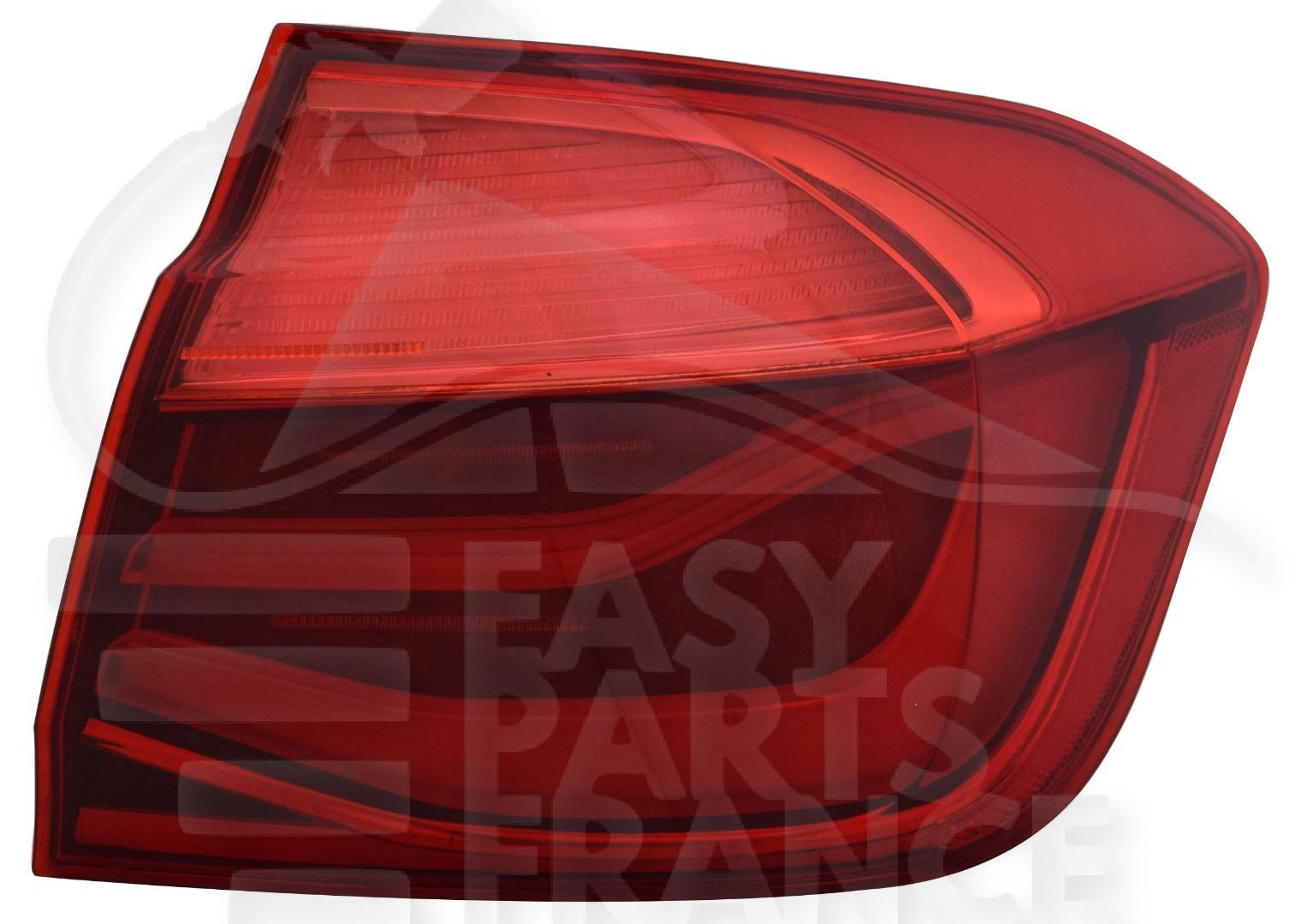 FEU ARD EXT LED MOD 4 PTES SAUF SPORTLINE Pour BMW S3 F30/F31 LCI - BM072 08/15→10/18