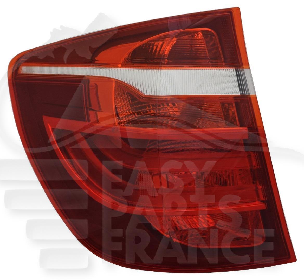 FEU ARG EXT LED Pour BMW X3 F25 LCI - BM113 04/14→07/17