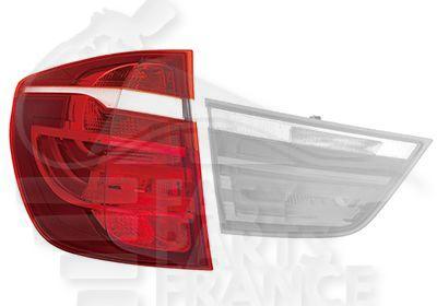 FEU ARG EXT LED Pour BMW X3 F25 M TECH - BM114 11/10→02/14