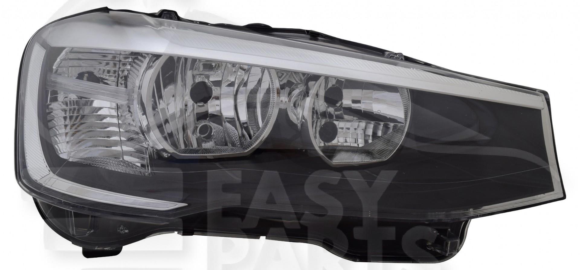 OPT D H7+H7 ELECT A/MOTEUR Pour BMW X3 F25 LCI - M TECH - BM115 04/14→07/19