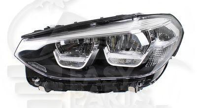 OPT G H7 LED ELECT A/MOTEUR Pour BMW X3 G01 - BM116 07/17→