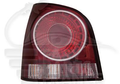 FEU ARG - FOND ROUGE Pour VOLKSWAGEN POLO - VO136 06/05→08/09