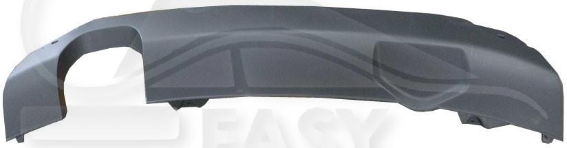 SPOILER DE PC AR NOIR DOUBLE ECH Pour AUDI A1 - AD020 08/10→06/14