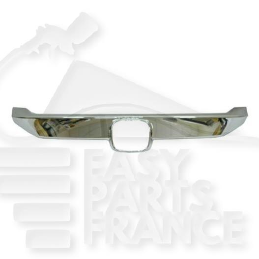 MOULURE CHROMEE DE GRILLE DE CALANDRE CENTRALE MOD EX-L/ EX-T/LX/LX-P/TOURING Pour HONDA CIVIC 4 PTES - HD048 03/17→