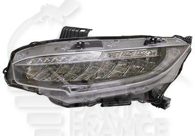 OPT G FULL LED ELECT A/MOTEUR Pour HONDA CIVIC 4 PTES - HD048 03/17→