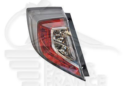 FEU ARG LED Pour HONDA CIVIC 5 PTES - HD049 03/17→