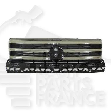 GRILLE DE CALANDRE A/MOULURES CHROMEES Pour VOLKSWAGEN CRAFTER - VO032 01/17→