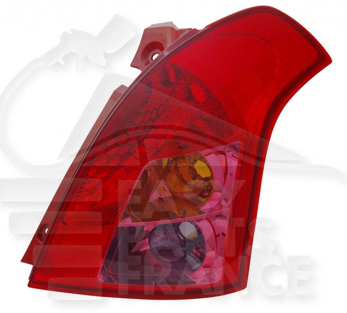FEU ARD sauf SPORT Pour SUZUKI SWIFT - SZ122 01/07→08/10