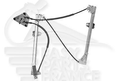 MECANISME DE LEVE VITRE ELECT AVD MOD 4 PTES Pour AUDI A1 - AD022 07/14→09/18