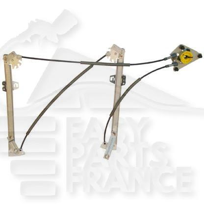 MECANISME DE LEVE-VITRE AVG ELECT MOD 2 PTES Pour AUDI A1 - AD020 08/10→06/14