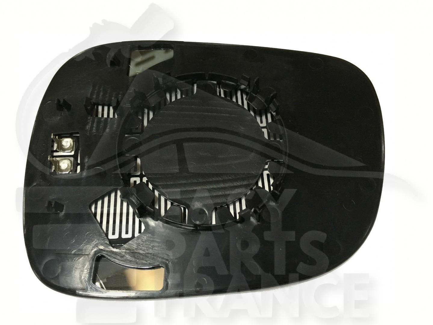 GLACE DE RETRO G ASPHERIQUE CHAUF Pour BMW X1 E84 - BM140 07/09→06/12